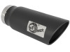 aFe Power MACH Force-Xp 5in In x 6in Out x 15in L Bolt-On 409 SS Exhaust Tip - Black thumbnail 8