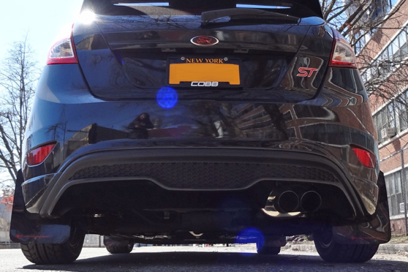 Rally Armor 13-19 Ford Fiesta ST Black UR Mud Flap w/Red Logo thumbnail 8