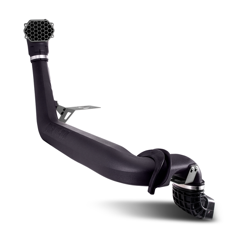 Borne Off-Road Snorkel Air Intakes MMAI-JL-18NGR Intake Kits, Intake Snorkel, Polyethylene Tube, Black, Gray Primer Brackets, Jeep, Kit thumbnail 4