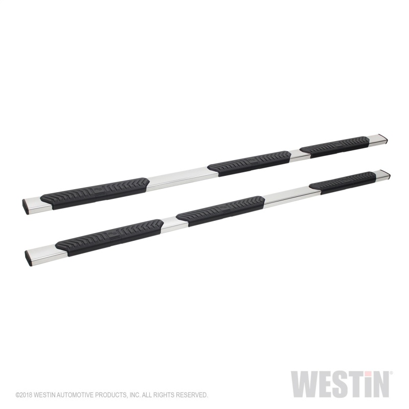Westin 2019-2026 Chevrolet Silverado/Sierra 1500 Crew Cab (5.5ft) R5 Modular Nerf Step Bars - SS thumbnail 9