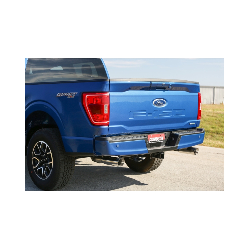 Flowmaster 21-25 Ford F-150 2.7L/3.5L/5.0L Force II Cat-Back Exhaust System thumbnail 4