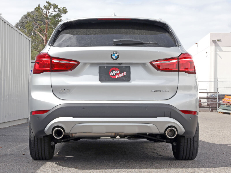 aFe 15-21 BMW X1 F48 L4 2.0L (t) MACH Force-Xp 3 to 2-1/2 IN SS Axle-Back Exhaust w/Polished Tip thumbnail 9