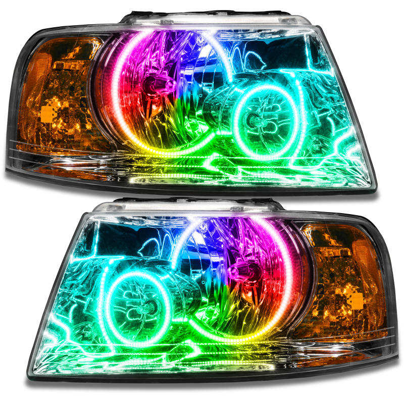 Oracle 03-06 Ford Expedition SMD HL - Chrome - ColorSHIFT w/o Controller thumbnail 2
