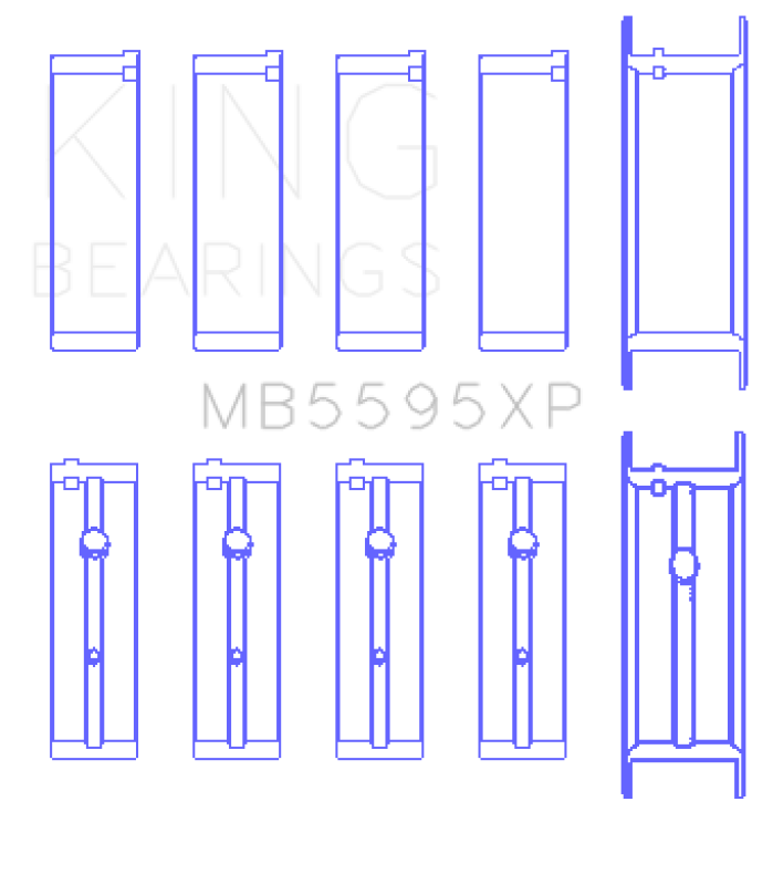 KING Performance Main Bearings