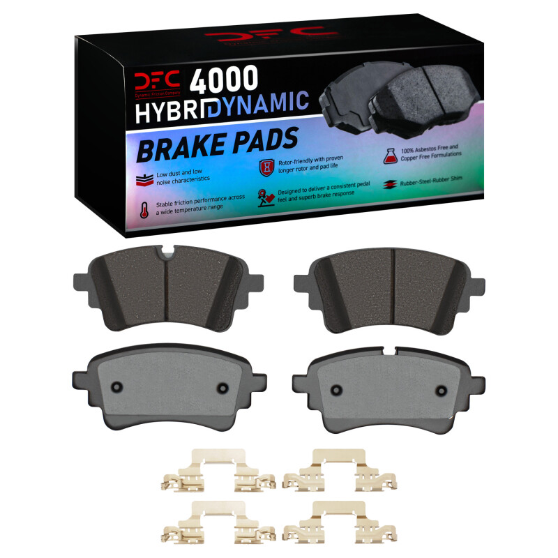 DFC HybriDynamic Brake Pads Hrdwr Kit