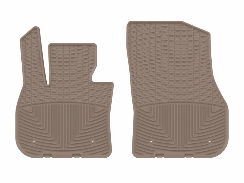 WT Rubber Mats - Front - Tan