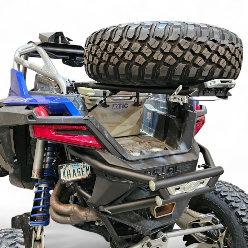 Elektric Offroad 2022+ Polaris Rzr Pro R Amp Rear Tire Rack Bumper Combo thumbnail 4