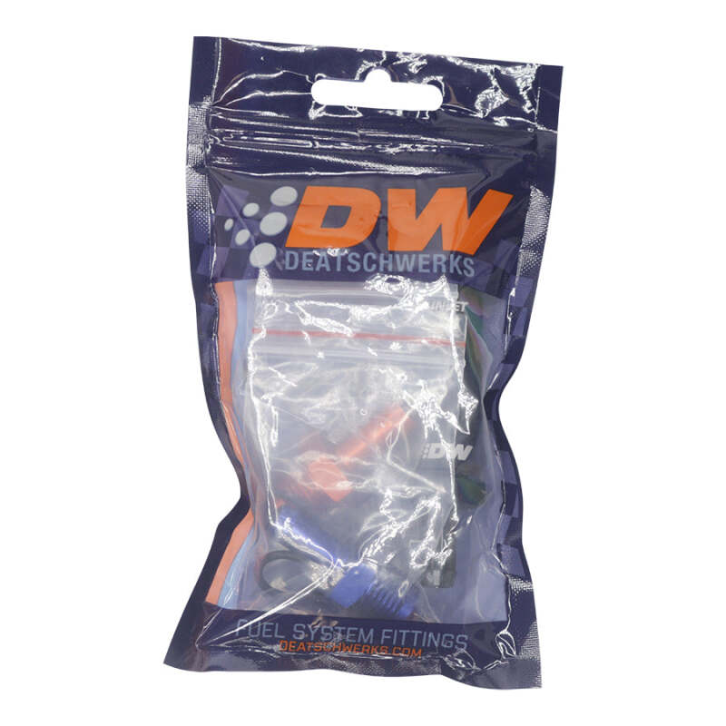 DeatschWerks Universal Venturi Siphon Jet 5/16in Hose Barb to 6AN ORB Female - Anodized Matte Black thumbnail 4