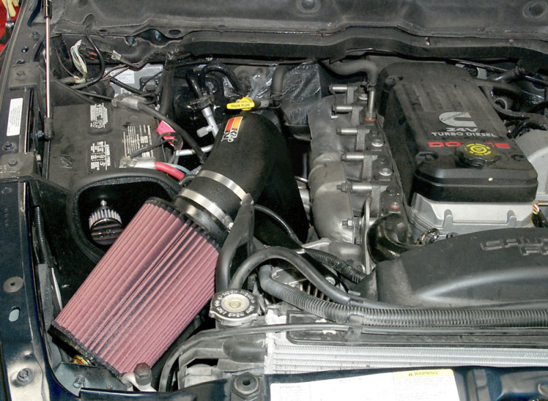 K&N 03-07 Dodge Ram 2500/3500 L6-5.9L Performance Intake Kit thumbnail 5