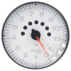 Autometer Spek-Pro Gauge Tachometer 5in 11K Rpm W/Shift Light & Peak Mem White/Black thumbnail 9