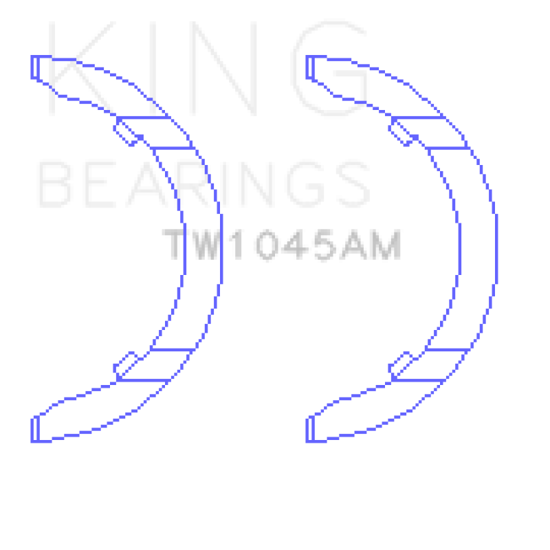 King Engine Bearings 1798 Audi CDAA/CDHA/CDHB/CDAB Thrust Washer Set thumbnail 3
