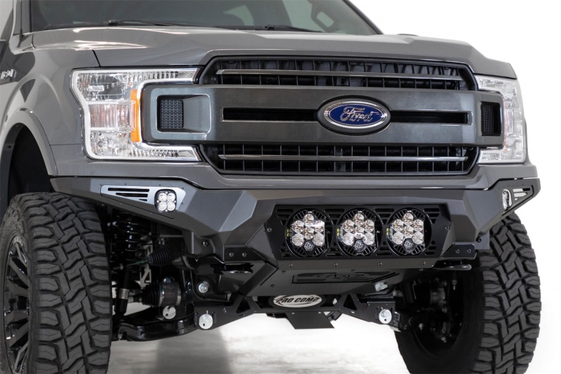 Addictive Desert Designs 18-20 Ford F-150 Bomber Front Bumper w/ 3 Baja Designs LP6 Mounts thumbnail 3