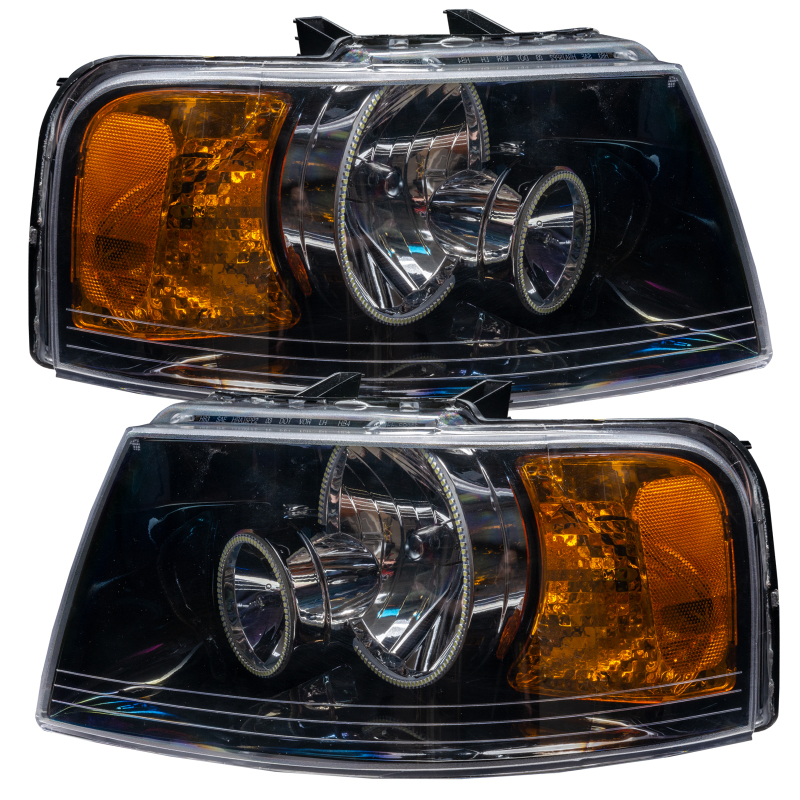 Oracle 03-06 Ford Expedition SMD HL - Black - ColorSHIFT w/ Simple Controller thumbnail 3