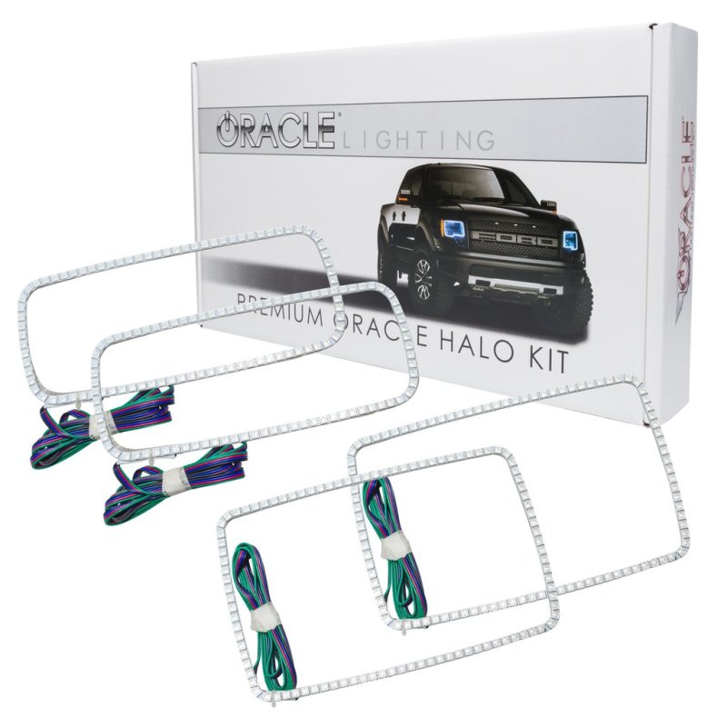 Oracle Ford F250 08-10 Halo Kit - ColorSHIFT w/ BC1 Controller thumbnail 6