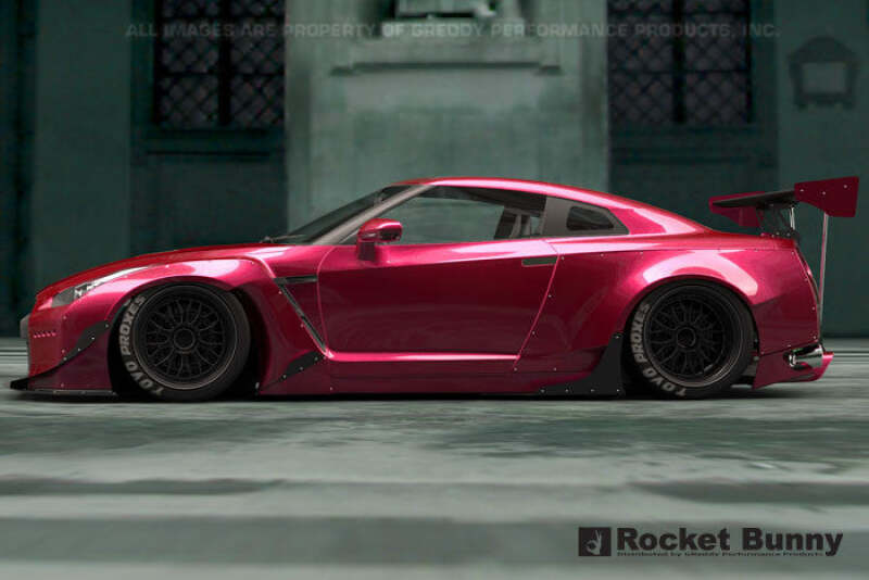 GReddy Rocket Bunny R35 V2 Front Canards (FRP) thumbnail 5