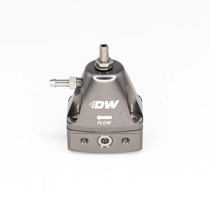 DeatschWerks DWR1000iL In-Line Adjustable Fuel Pressure Regulator - Titanium thumbnail 2