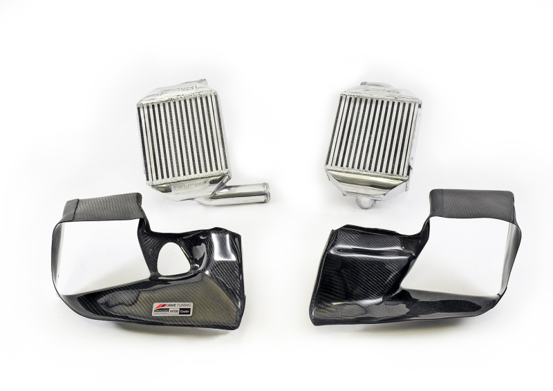 AWE Tuning Audi 2.7T Performance Intercooler Kit - w/Carbon Fiber Shrouds thumbnail 7