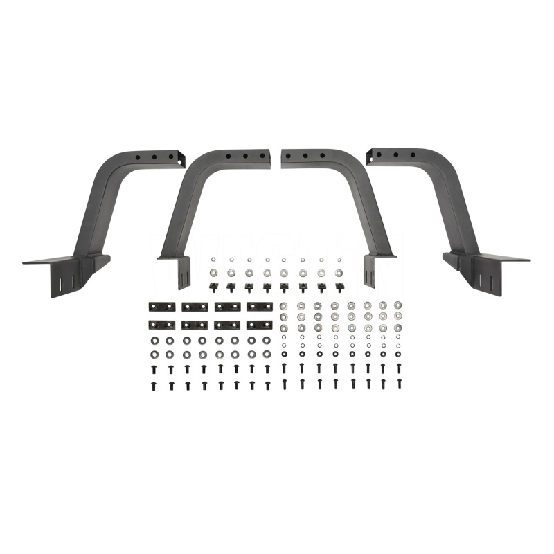 Westin 20-25 Jeep Gladiator Overland Cargo Rack Base - Textured Black thumbnail 3