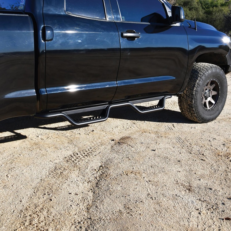 Westin 07-21 Toyota Tundra Double Cab Outlaw Nerf Step Bars - Textured Black thumbnail 6