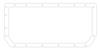 Cometic Chrysler A4 Block .060in AFM Oil Pan Gasket thumbnail 4