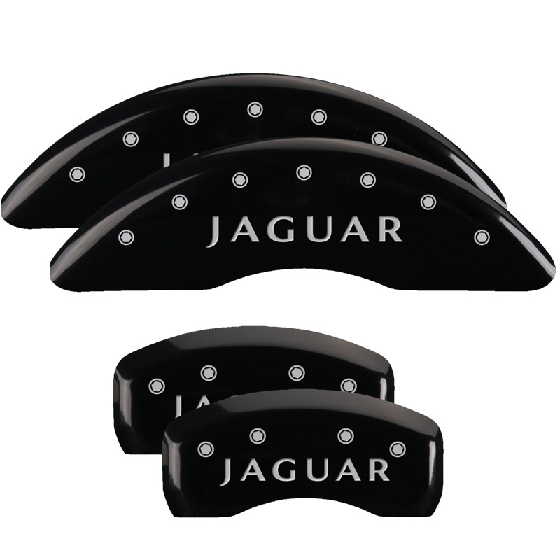 MGP 4 Caliper Covers Engraved Front Acura Rear MDX Black Finish Silver Char 2017 Acura MDX thumbnail 4