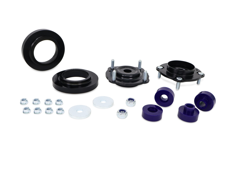 SuperPro 08-21 Toyota Land Cruiser Upper Strut mount Set - Front thumbnail 3