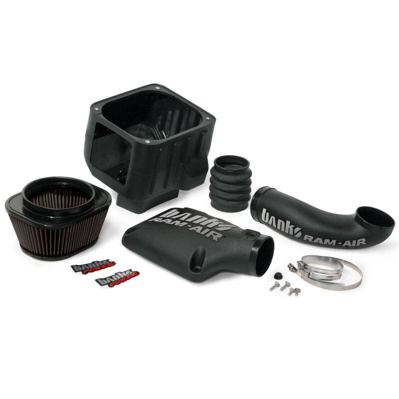 Banks Power Ram-Air Intake Systems 41850-D Air Intake, System, Black Polyethylene Tube, Synthetic Filter, Dry, Black, Chevy, GMC, 1500, 5.3L, Electric Fan, Kit thumbnail 3