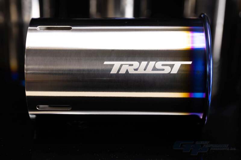 GReddy PE-TR Rolled Tip-Burnt-Ti L 190mm x 115mm thumbnail 2
