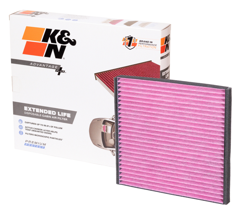 K&N Disposable Cabin Air Filter Advantage Plus 01-07 Toyota Highlander thumbnail 2