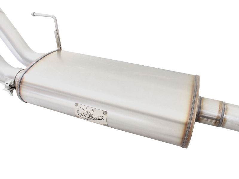 aFe MACH Force XP Exhaust 3in SS Dual Side Exit CB w/ Black Tips 2015 Ford F150 5.0L V8 CC/SB EC/LB thumbnail 8