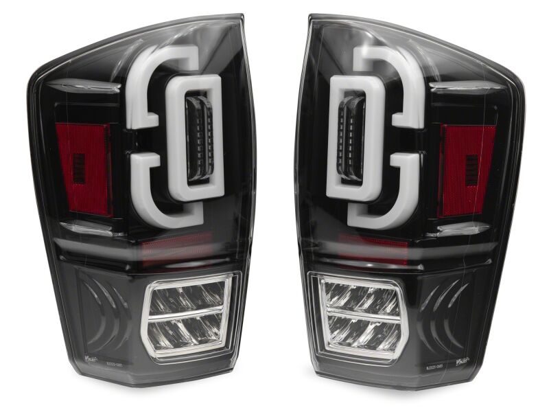 Raxiom 16-23 Toyota Tacoma XW Series Sequential LED Tail Lights- Black Housing- Clear Lens thumbnail 6