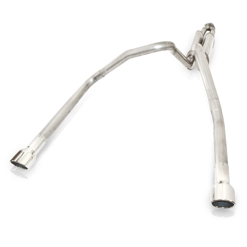 Stainless Works 2006-09 Trailblazer SS 6.0L 2-1/2in Chambered Exhaust Y-Pipe Side Bumper Exit thumbnail 4