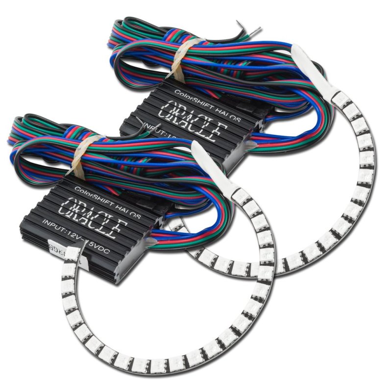 Oracle 16-18 Chevy Camaro RS Headlight Projector Halo Kit - ColorSHIFT w/ BC1 Controller thumbnail 3