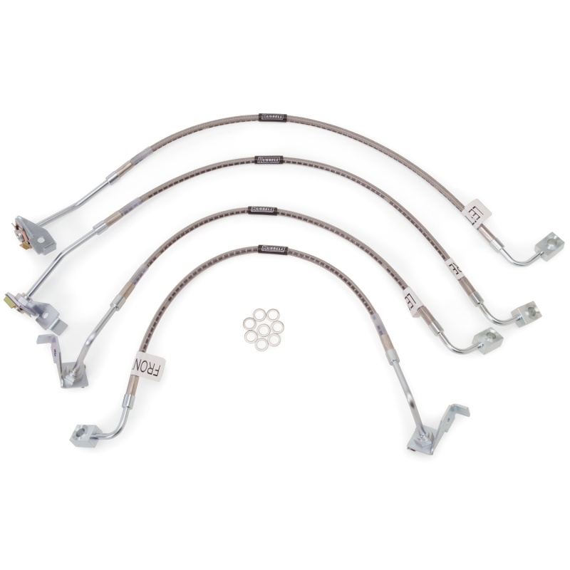 Russell Performance 07-08 Jeep Wrangler JK with 6in Lift Brake Line Kit thumbnail 5