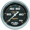 Autometer Carbon Fiber 2 5/8in 0-100 PSI Digital Stepper Motor Fuel Press Gauge thumbnail 8
