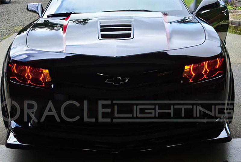 Oracle Chevy Camaro Non-RS 14-15 Dual Halo Kit Round Style - ColorSHIFT w/o Controller