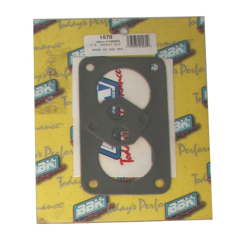 BBK 87-96 Ford F Series Truck Twin 56mm Throttle Body Gasket Kit thumbnail 3