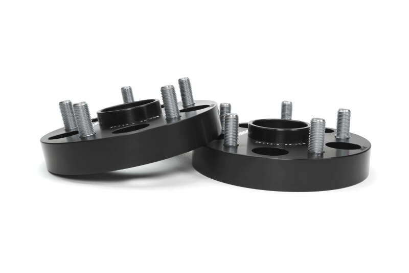 PERRIN Subaru 25mm Wheel Spacers 5x114.3 BP w/56mm Hub - Black thumbnail 4