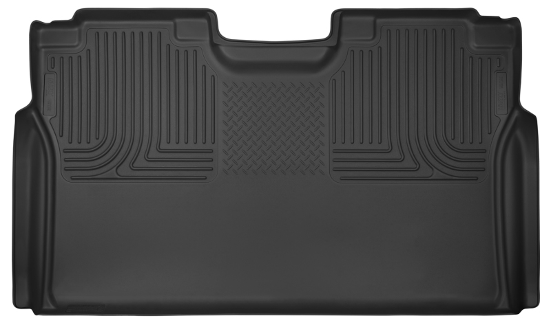Husky Liners 15-17 Ford F-150 SuperCrew X-Act Contour Black 2nd Seat Floor Liners (Full Coverage) thumbnail 6