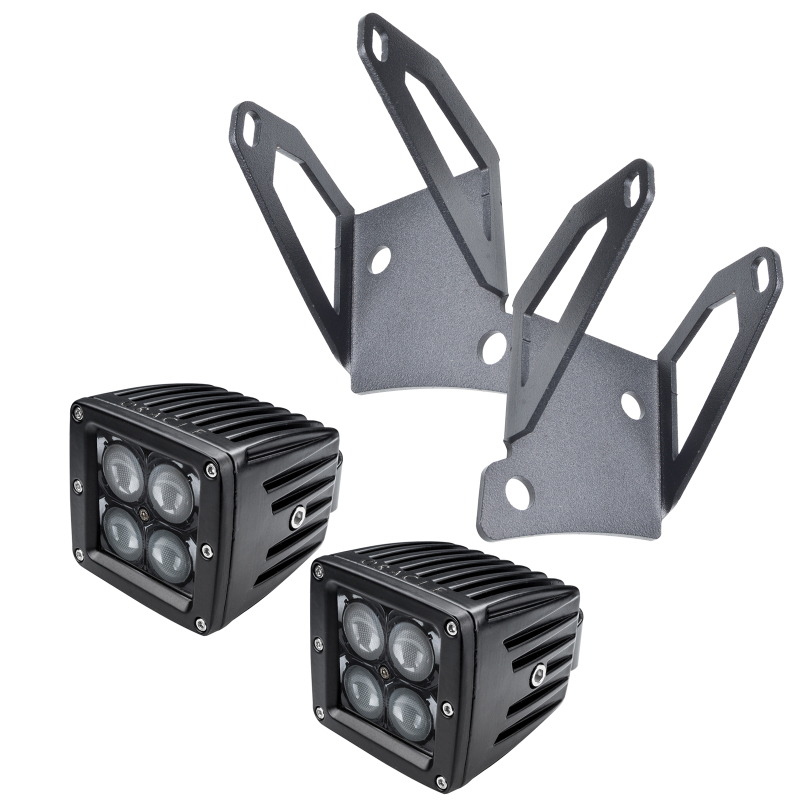 Oracle Jeep JK Single Mounting Pillar Brackets/Lights thumbnail 3