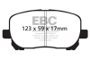 EBC Ultimax2 Brake Pad Sets