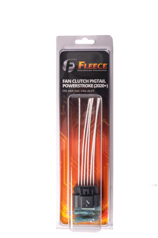 Fleece Performance 20-24 Ford F-250/F-350 Powerstroke 6in Cooling Fan Pigtail thumbnail 4