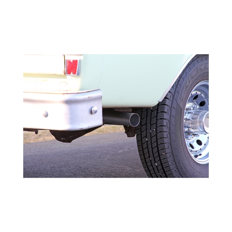 Flowmaster 67-72 Ford F100 American Thunder Cat-Back Exhaust System - (wide Tank) thumbnail 4