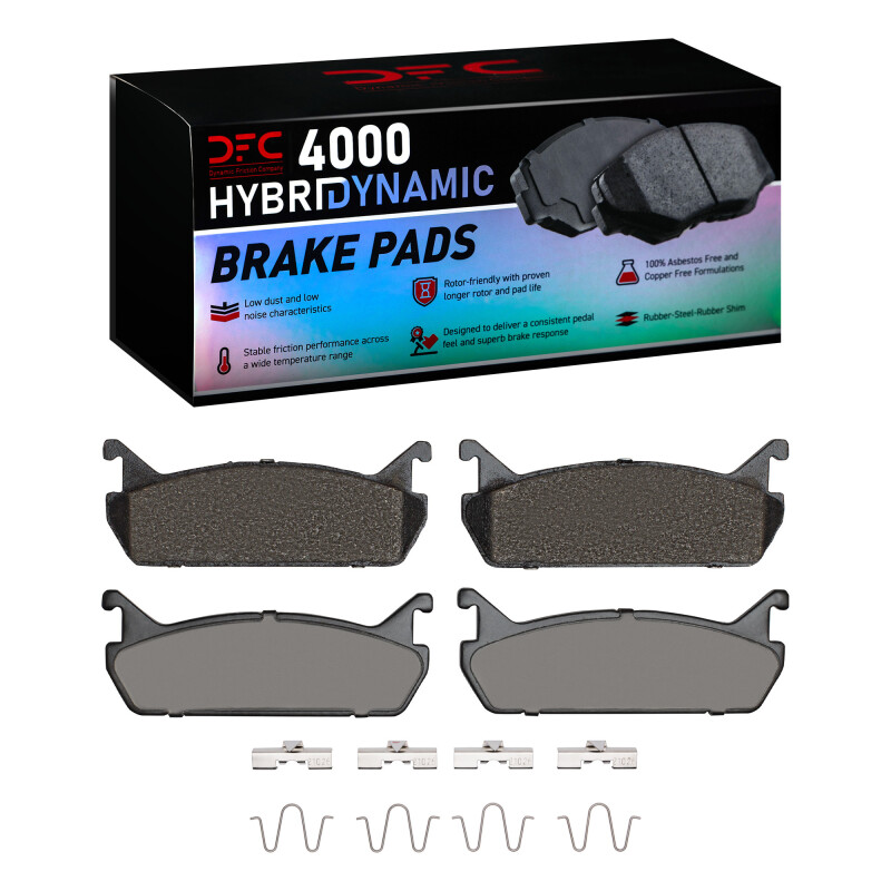 DFC 90-93 Mazda Miata Rear 4000 HybriDynamic Brake Pads and Hardware Kit
DFC Brake Pad Set