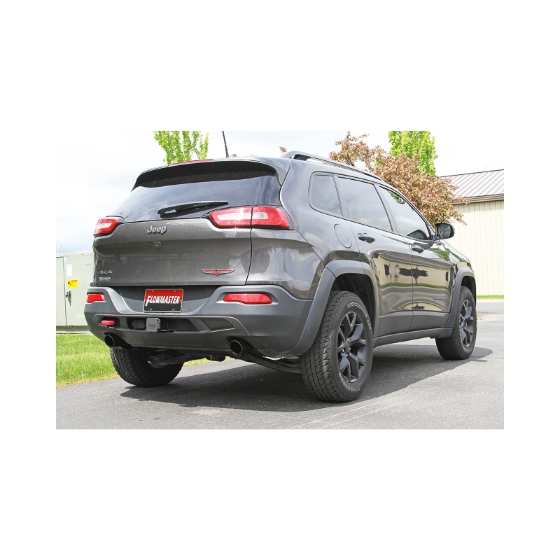 Flowmaster 14-22 Jeep Cherokee 3.2L FlowFX Cat-Back Exhaust System thumbnail 8