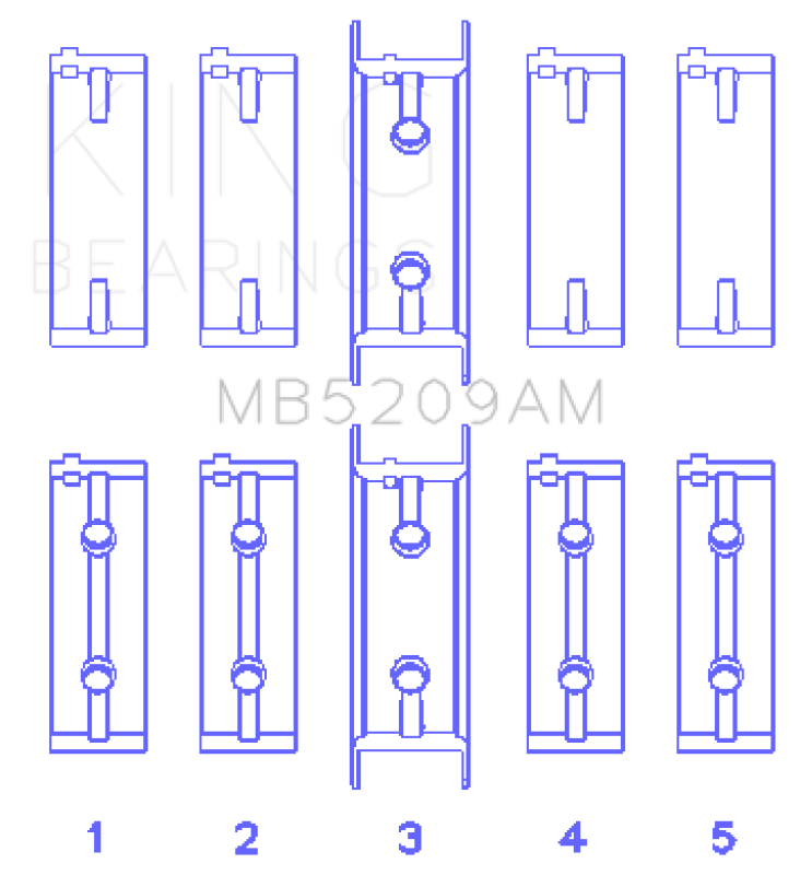 KING Main Bearings