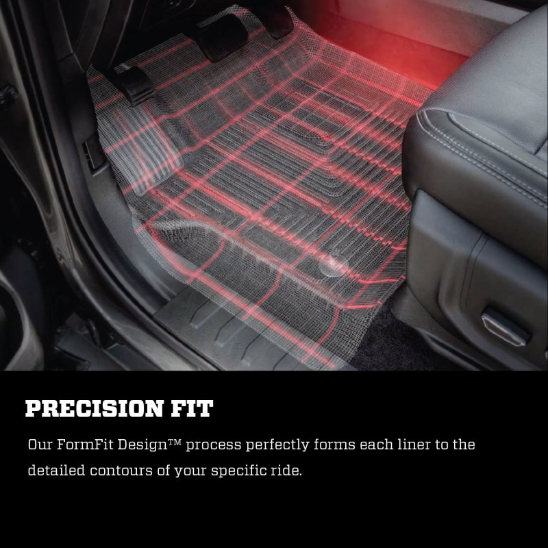 Husky Liners 18-23 BMW X3 X-Act Contour Black Floor Liners (2nd Seat) thumbnail 9