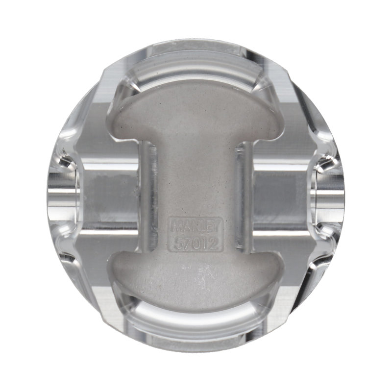 Manley Mitsubishi 4B11 86.5mm Bore 10.0:1 CR +2cc Dome Turbo Tuff Piston Set w/ Rings thumbnail 5