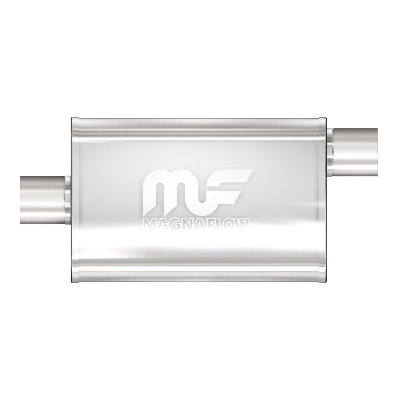 MagnaFlow Muffler Mag SS 18X4X9 2.25 O/C thumbnail 4