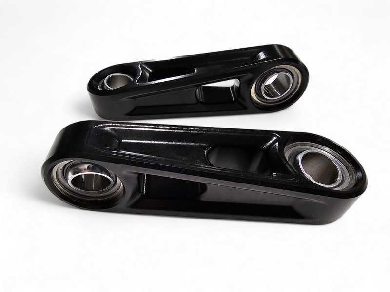 Elektric Offroad 2017+ Can Am X3 Maverick Volt Front Billet Sway Bar Links Anodized Black